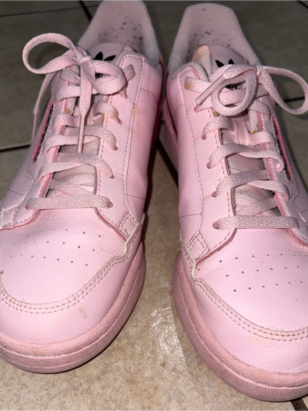 adidas continental Women’s Light Pink Low-Top Sneakers size 7 - Picture 7 of 7